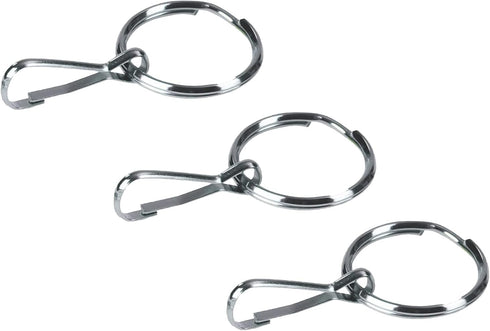 HealthSmart Zipper Ring Pulls Zipper Tabs For Clothing, Zipper Assist, 3 Count, 1 Inch Diameter...